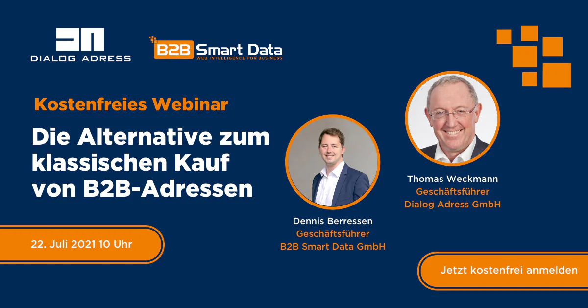 Webinar Aufzeichnung Alternative zu Kauf von B2B Adressen